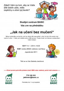 Přednáška Jablonec nad Nisou