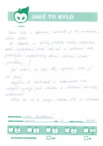 Jaké to bylo I. F.