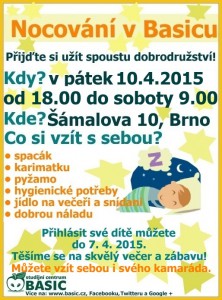 nocování v basicu