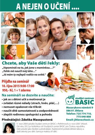 A nejen o učení ... 10.10. 2015