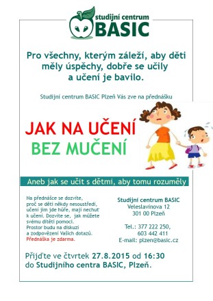 BASIC - přednáška 27.8.2015