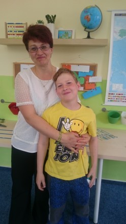 Míra Sobotka s mam.