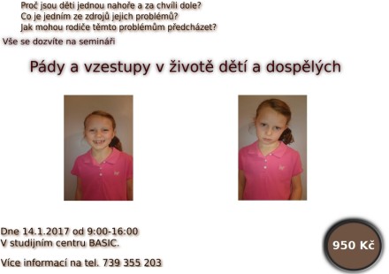 Pády a vzestupy děti leden 14.1.2017